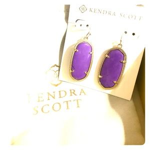 Kendra Scott Elle Earrings in Purple